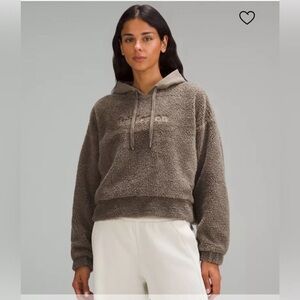 Lululemon cotton jersey fleece graphic HOODIE